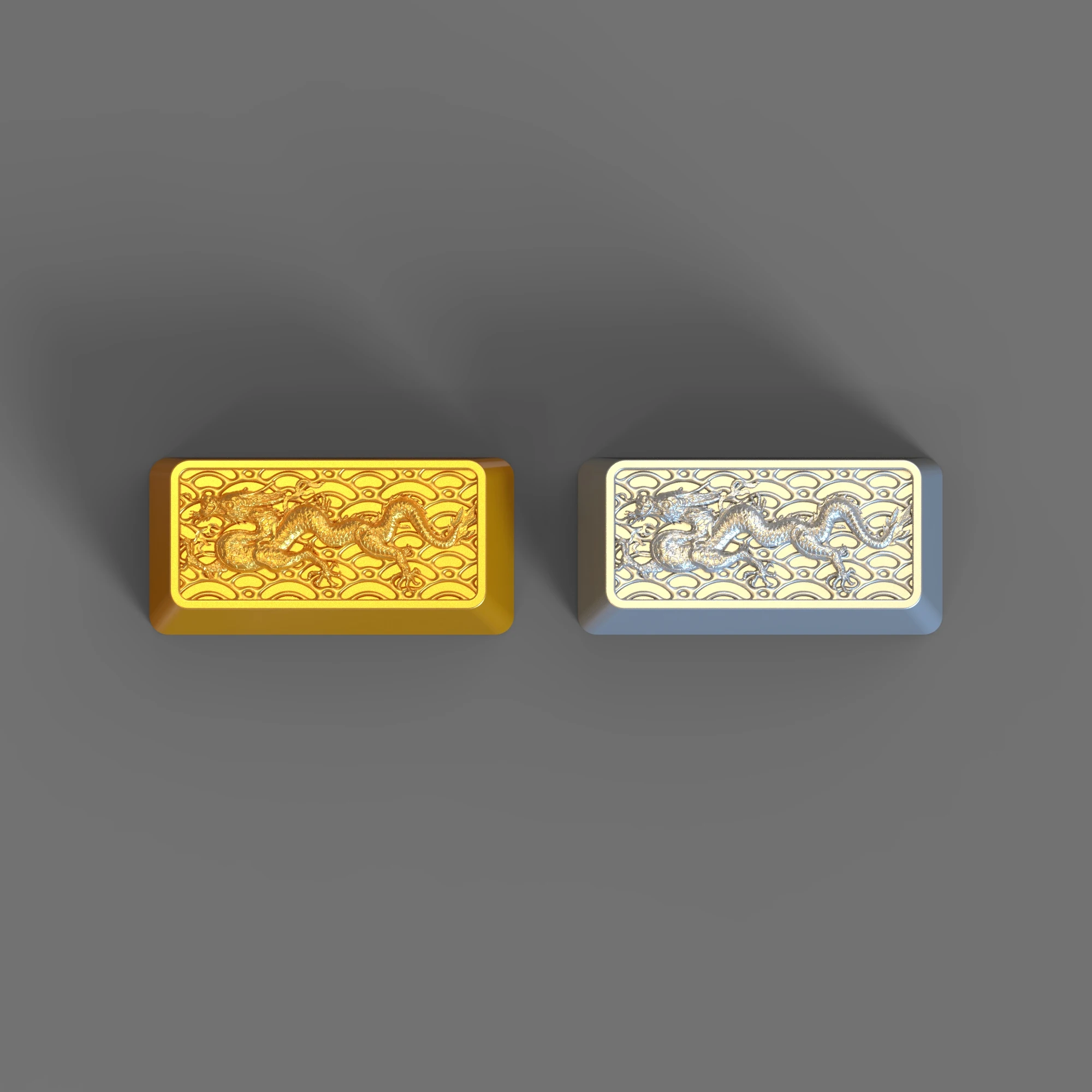 Gold Keycaps Resin Backspace Keycap for Cross Shaft Axis Mechanical Keyboard Gaming Keycaps Custom Personalized Keycap