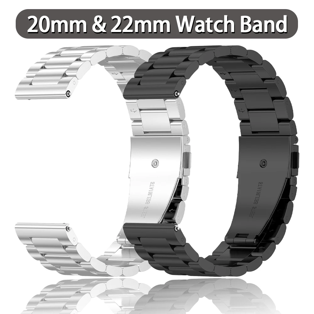 20mm/22mm Strap for Samsung Galaxy watch 4 6 Classic/5/5 pro/46mm/42mm/Active 2/3 gear s3 bracelet correa Huawei GT/2/3 Pro band