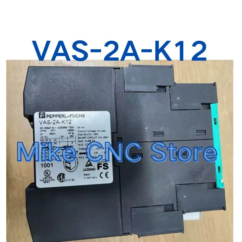 New VAS-2A-K12 safety relay quickly shipped