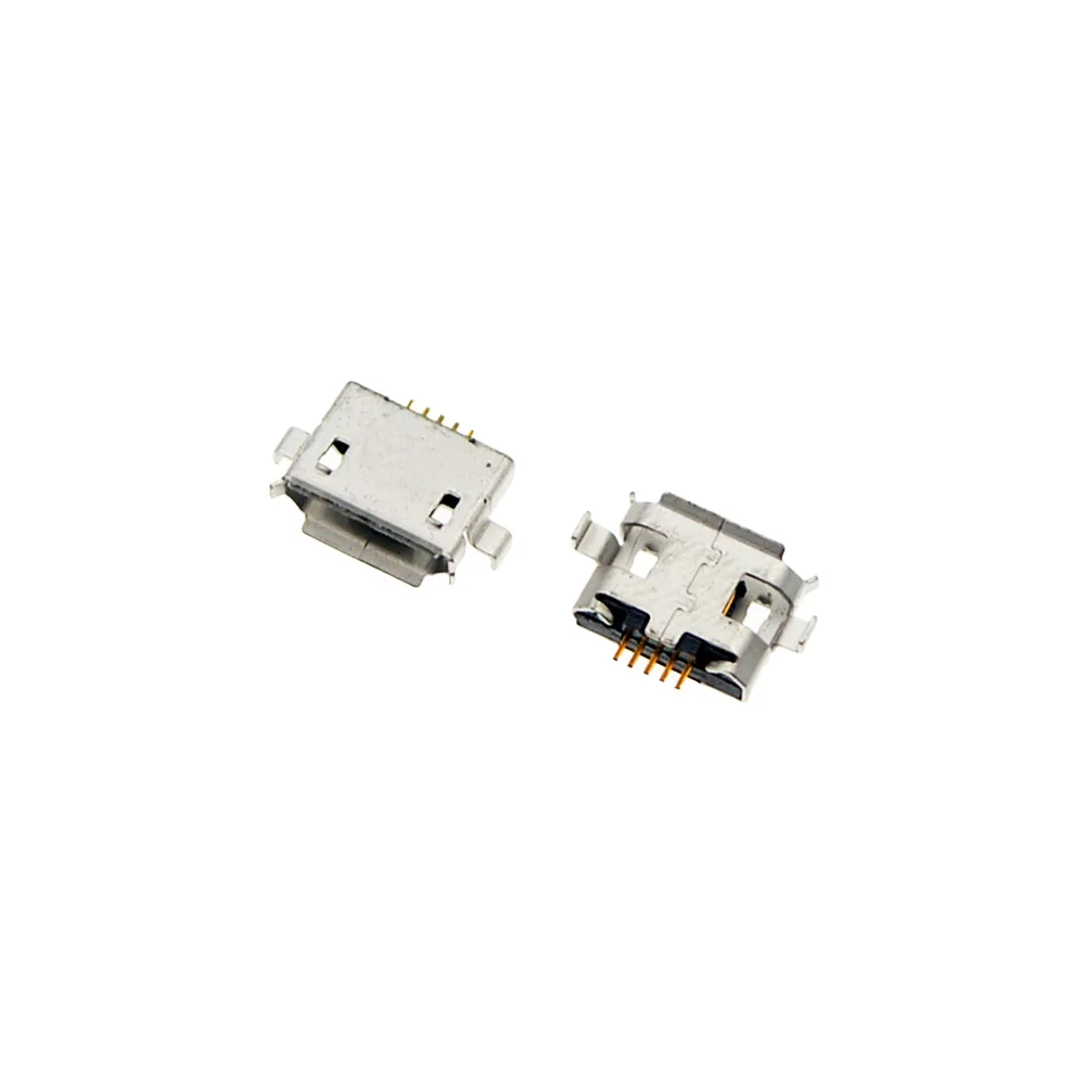 10pcs 5pin Female Micro USB Connector, DIP 2 Fixed feet, Widely used in tablet, phones and PDA image 2