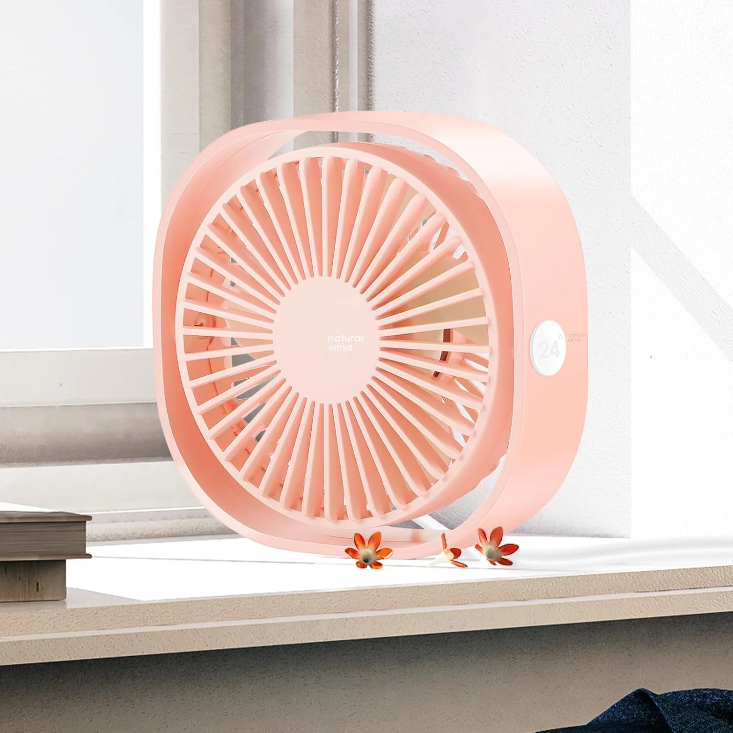 مروحة تبريد محمولة، مروحة مكتب صغيرة للمكتب في الهواء الطلق، مروحة تبريد هواء شخصية للطاولة