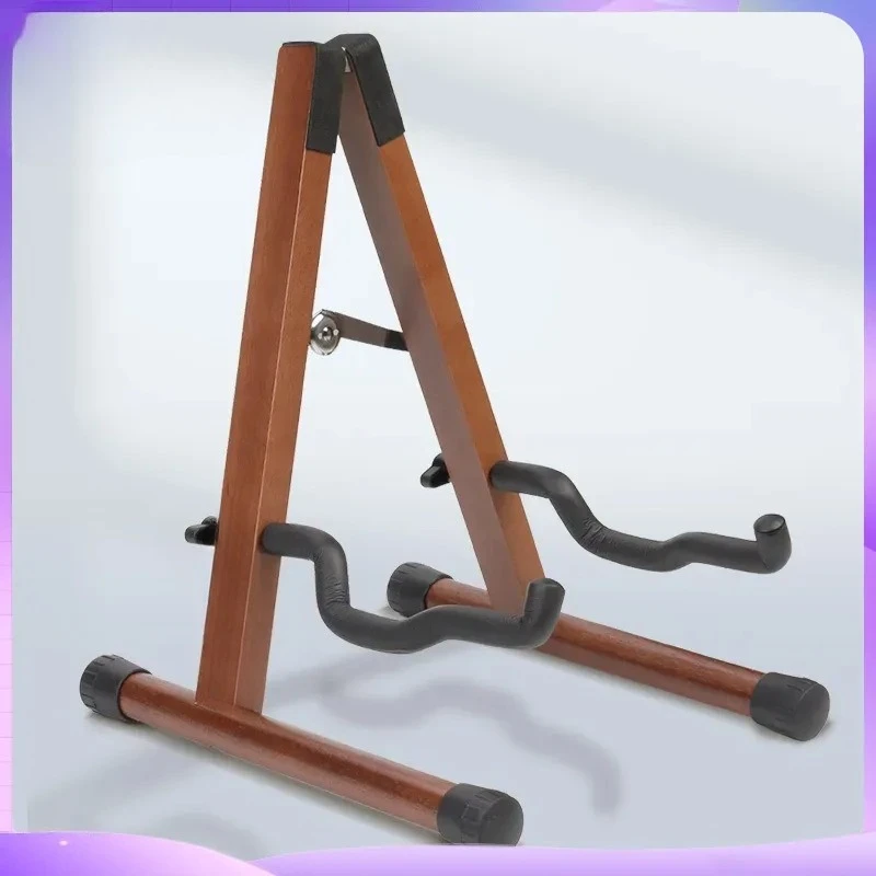 Removable Solid Beech Wood Guitar Stand for Acoustic Bass Classical Guitar Zhongruan Pipa Adjustable Floor Holder