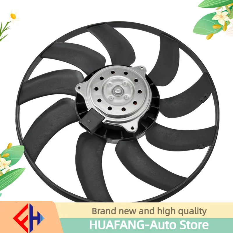 Left Main Engine Cooling Fan 8k0959455k,8k0959455g,8k0959455t For A4 B8 07-15,a5 2007-17,a6 C7 10-18,a7 2010-16,q5 2008-17