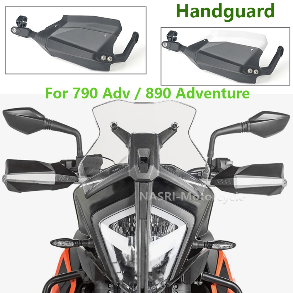 

Hand Guard Wind Deflector Handlebar Motorcycle Accessory Handguard Protector Brush Bar For 790ADV 890ADV 790 890 ADV Adventure