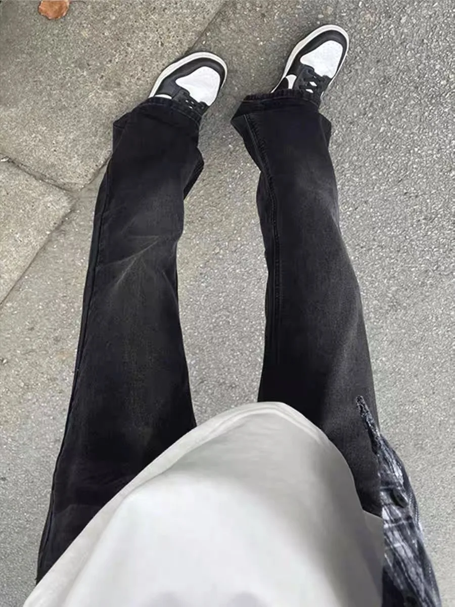 

Cleanfit High Waist Fce Lined Bell Bot Jeans Women's Small Size Waed American Sle Straight Leg Trousers