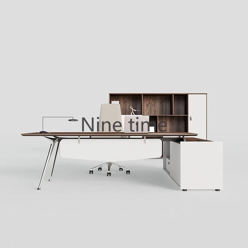 Accessories Shelfs Office Desks Monitor Stand Vanity Reception Computers Desks Standing Escritorio Oficina Furniture Living Room