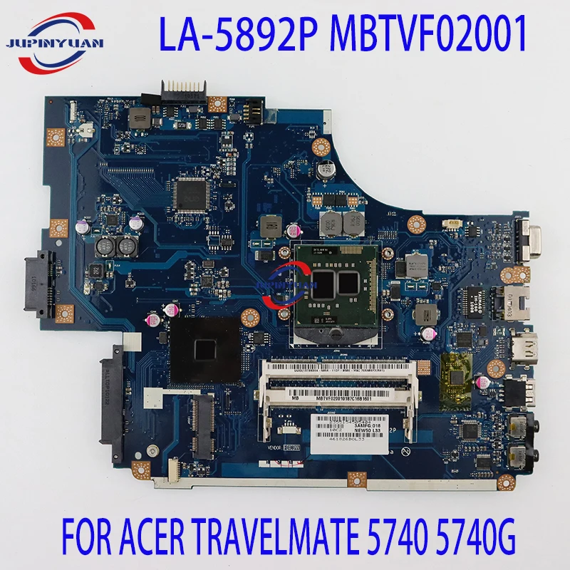 

FOR ACER TRAVELMATE 5740 5740G GATEWAY NV59C LAPTOP MOTHERBOARD MB.TVF02.001 MBTVF02001 LA-5892P