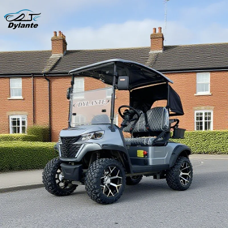 

Электрический гольф-кар на 2 места 48В/60В/72В, CE, цены на 60В, для взрослых, с LED-подсветкой, комплект аксессуаров, Club Car