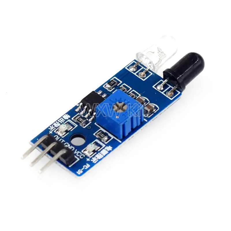 IR Infrared Obstacle Avoidance Sensor Module for Arduino Diy Smart Car Robot Reflective Photoelectric 3PIN