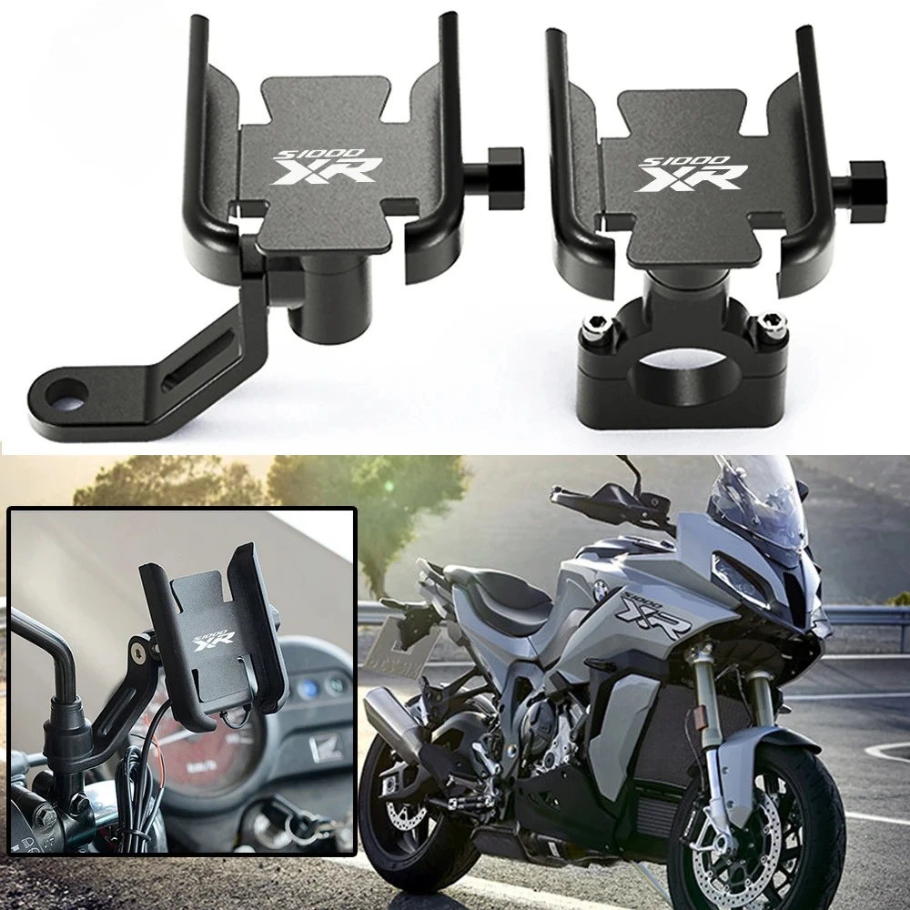 

Для BMW S1000XR S1000 XR S 1000XR 2017-2023 популярные аксессуары для мотоциклов с ЧПУ, держатель для мобильного телефона на руль, GPS-подставка, кронштейн
