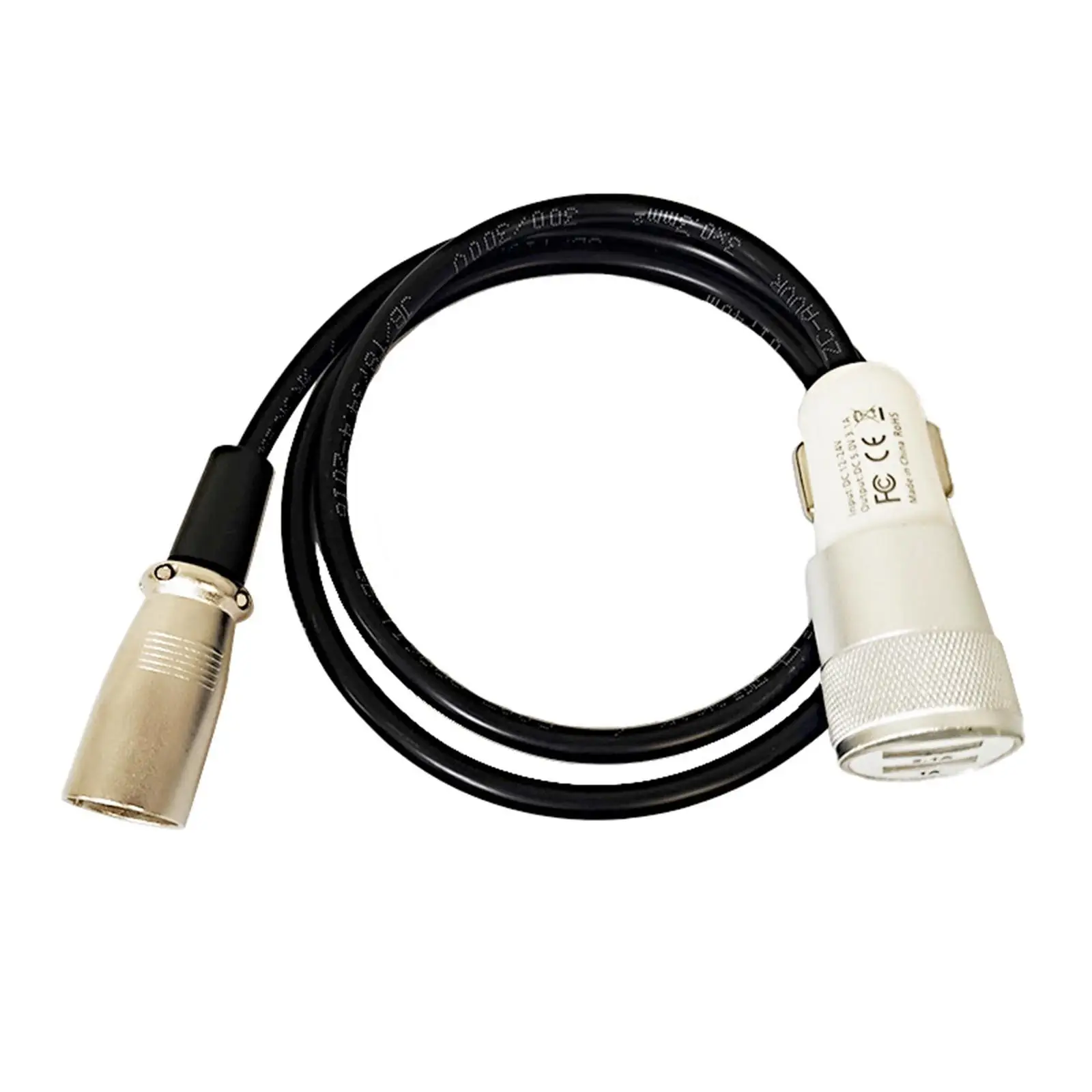 USB Car Charger with 2 USB Ports Double USB Cigarette Lighter USB Charger