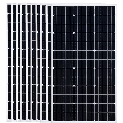 1500W 태양 전지 패널 충전기 150W 300W 450W 태양 전지 태양 전지 태양 전지 배터리 발전소용 태양 광 충전 가정용 RV 캠핑 해양 옥상 오프 그리드 애플리케이션
