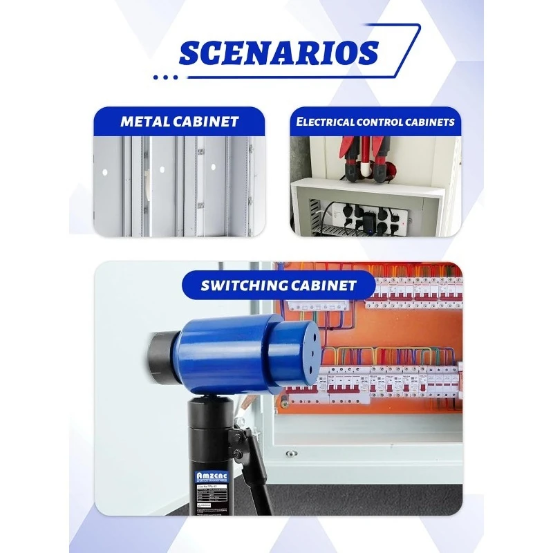 Kit de perfuração de furo hidráulico, 1/2 a 4 unidades, conjunto de cortador de buraco de conduíte elétrica, kit de ferramentas ko, perfurador de folha de metal