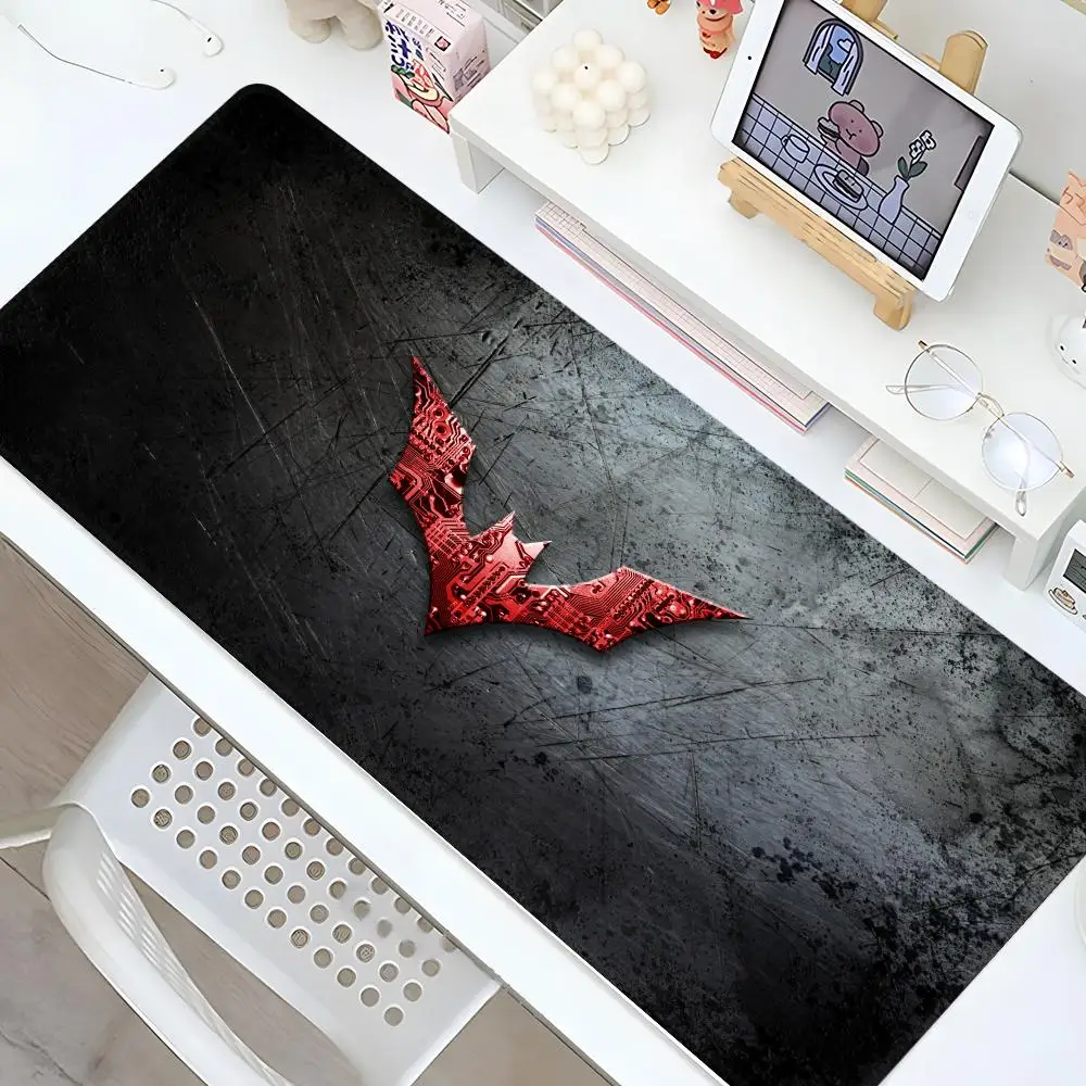 B-Batmans Mauspad Gaming Locking Edge große Computer Gamer große Gummi Anime Kunst Mouse pad Laptop Schreibtisch matte