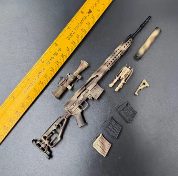

DAM 78100 1/6 Scale Soldier FSB SVD Sniper Set Model