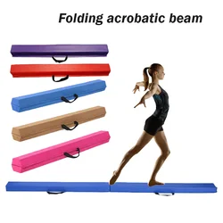 Folding balance beams 3 folding soft gymnastics beam for children teenagers kids acrobatics practice