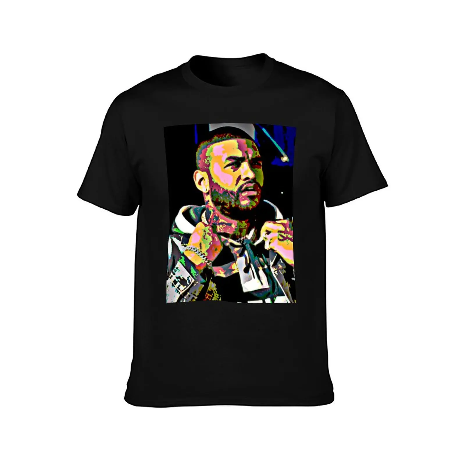 Joyner Lucas pop art portrait T-Shirt man tshirt graphic t shirts for man anime t shirts oversize T-Shirt