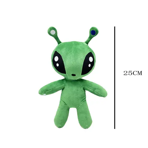 30 cm grön alien plyschleksak anime tentaklad horn alien monster skräckdocka pojkar flickor mjukisdjur fyllda kuddar barnpresenter 6 best sales utomjordisk plysch - №1