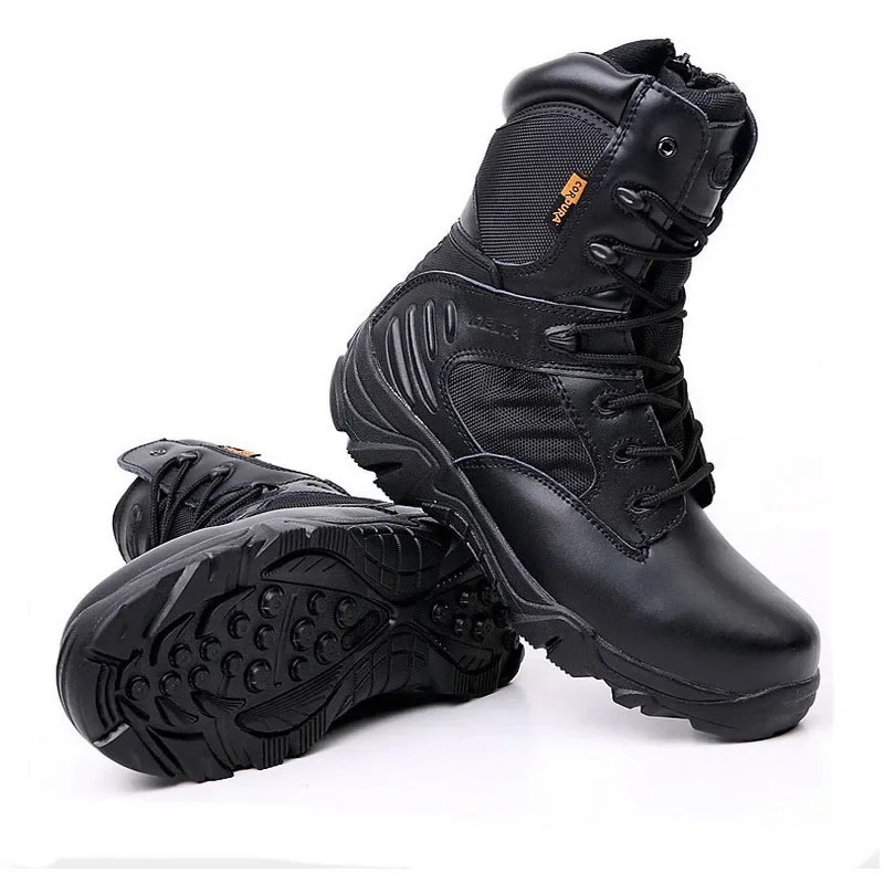 Winter Mens Boots Special Forces Combat High Boots Outdoor Sport Male Shoes Climb Mountains Cross Country Men\'s Shoes