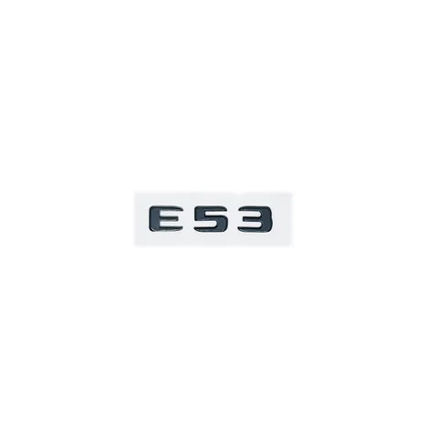 3D ABS черный E53 логотип с буквами TURBO 4MATIC значок автомобиля задняя звезда наклейка эмблема багажника для Mercedes Benz W212 W213 E Class