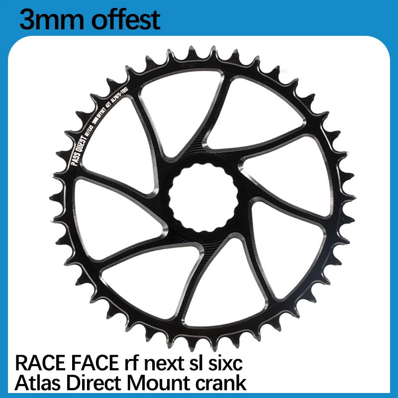

3 мм офсет для гоночной панели Rf Next Sl Sixc Atlas прямой монтаж Кривошип узкая широкая Звездочка 28T 30T 32T 34T 36T 38T велосипедная звездочка
