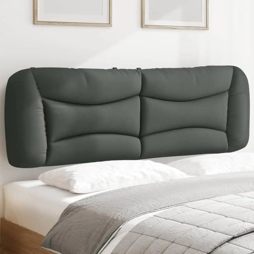 Headboard Cushion Dark Gray 60.2 Fabric