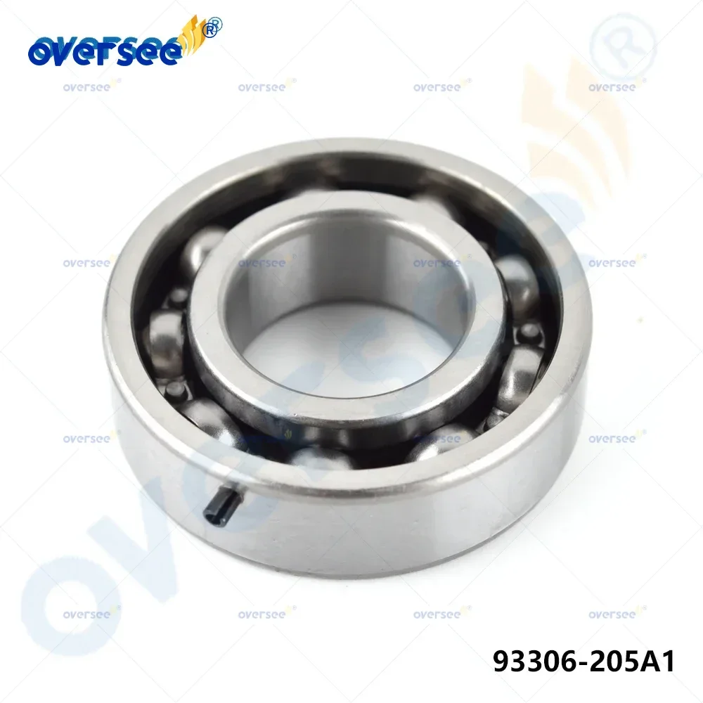 

Подшипник Oversee 93306-205A1 для подвесного двигателя Yamaha Suzuki 9,9 л.с. 15 л.с. Коленчатый вал 09262-25L09 09262-25078 93306-205U7