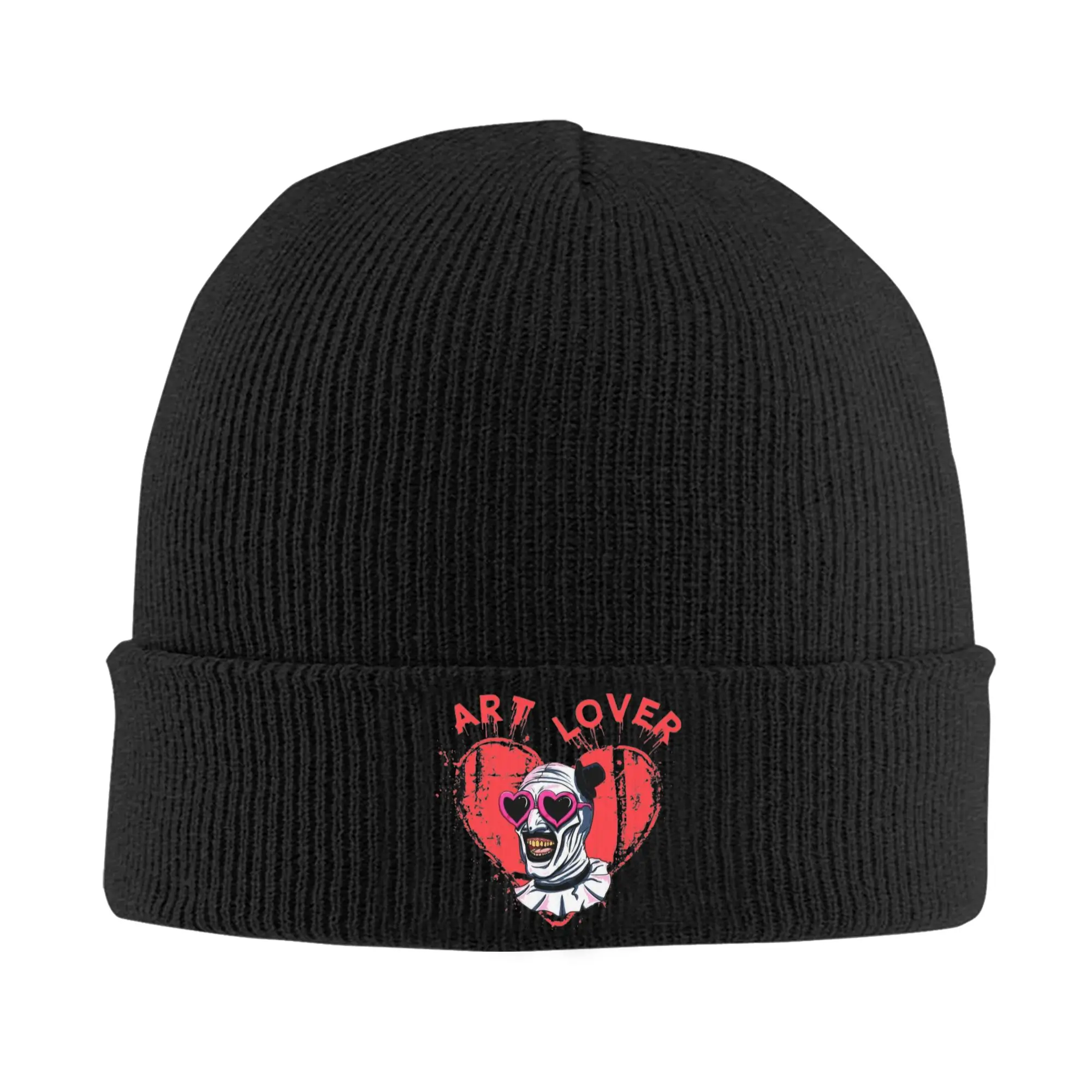 Terrifier Beanie Hats Art The Clown Lover Knitted Hat Men Women Unisex Casual Elastic Caps Autumn Hippie Custom Bonnet Hats