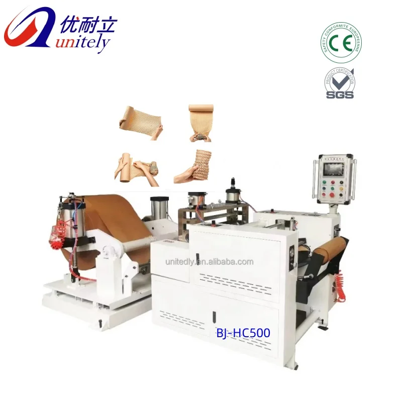 

Honeycomb Paper Packing Wrapping and Cutting Machine Replaced of EPE Foam Wrapping