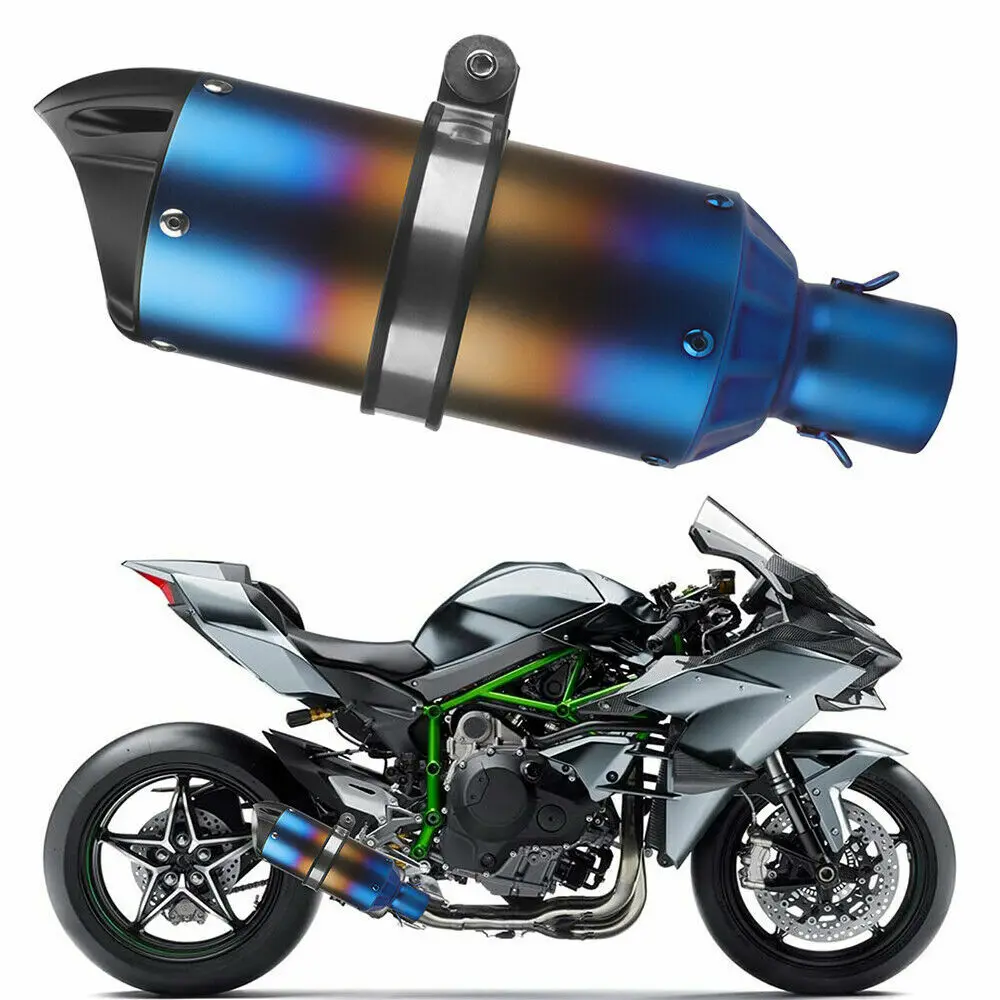 51MM Modified Motorcycle Exhaust Muffler for YZF R6 R15 R3 MT07 zx6r z800 z900 mt09 fz09 ninja400 z400