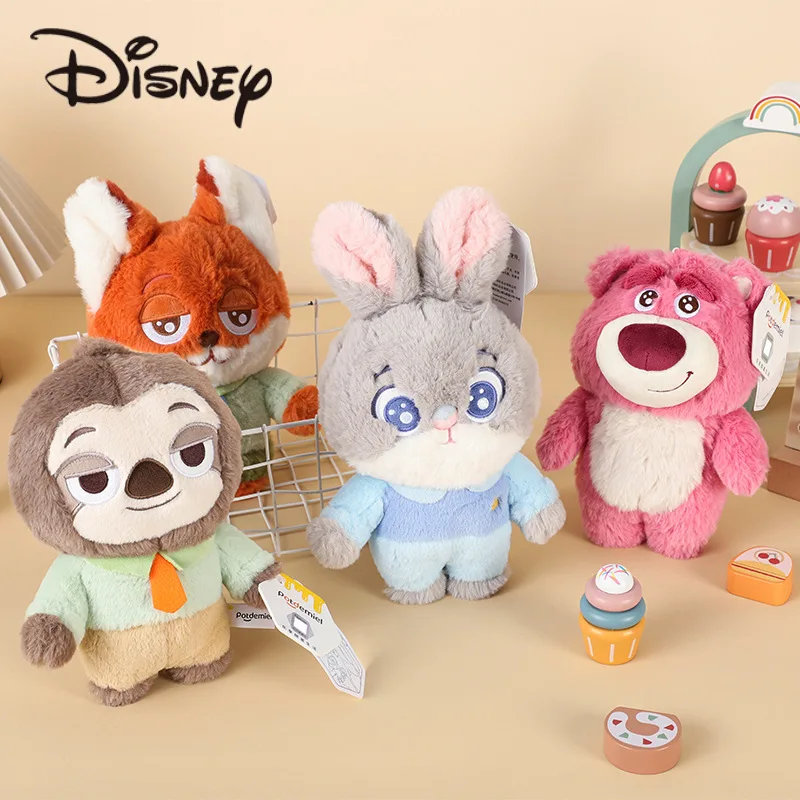 

Disney Zootopia Plush Toy Nick Wilde Judith Laverne Hopps 20cm Cartoon Plush Doll, Home Decor, Birthday/Christmas Gift