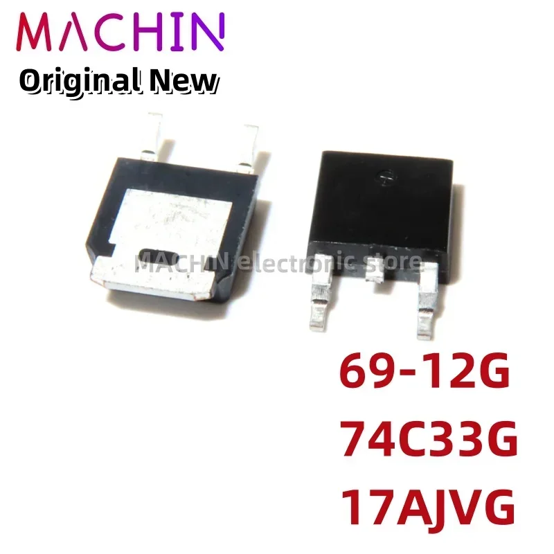 1pcs NCV33269DTRK−12G 69-12G NCV4274CDT33RKG 74C33G  NCV1117DTARKG 17AJVG TO252 MOS FET TO-252
