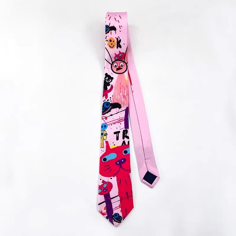 

Original ins tie shirt men and women jk literary girl necktie college uniform necktie y2k accessories