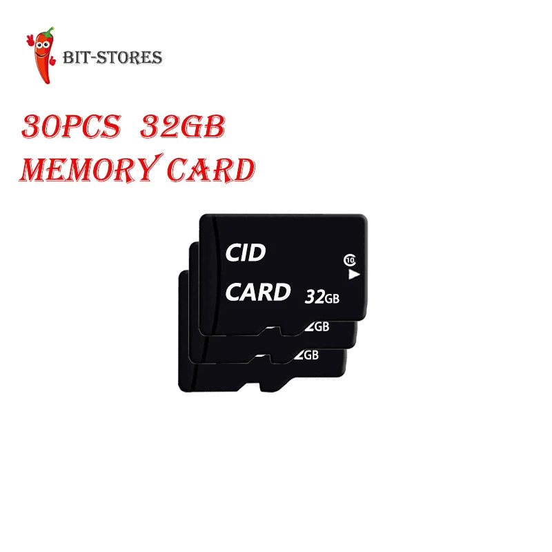 

30PCS SD CID memory mini card TF CARD 32GB change CID Card memory for navigation card micro sd card 32gb