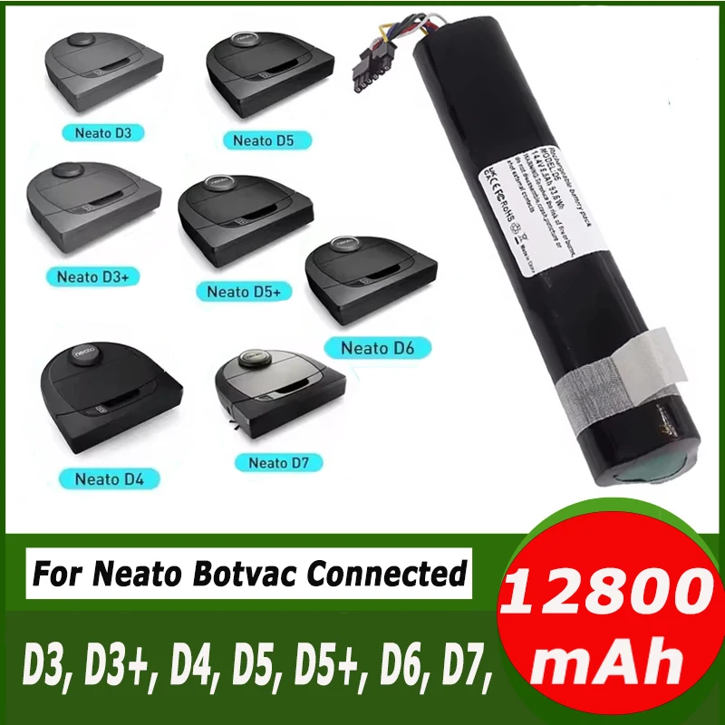 

205-0011 Battery For Neato Botvac D3 D4 D5 D6 D7 205-0011 Sweeping robot Sweeper Battery 14.4V 61WH 5600mAh