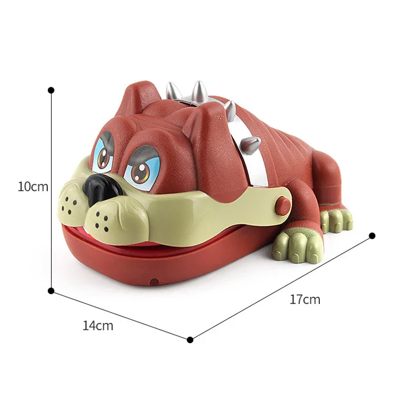 Biting Dog Lucky French Bulldog Joke gadgets party Travel game for kids Children adult Family Halloween toy game