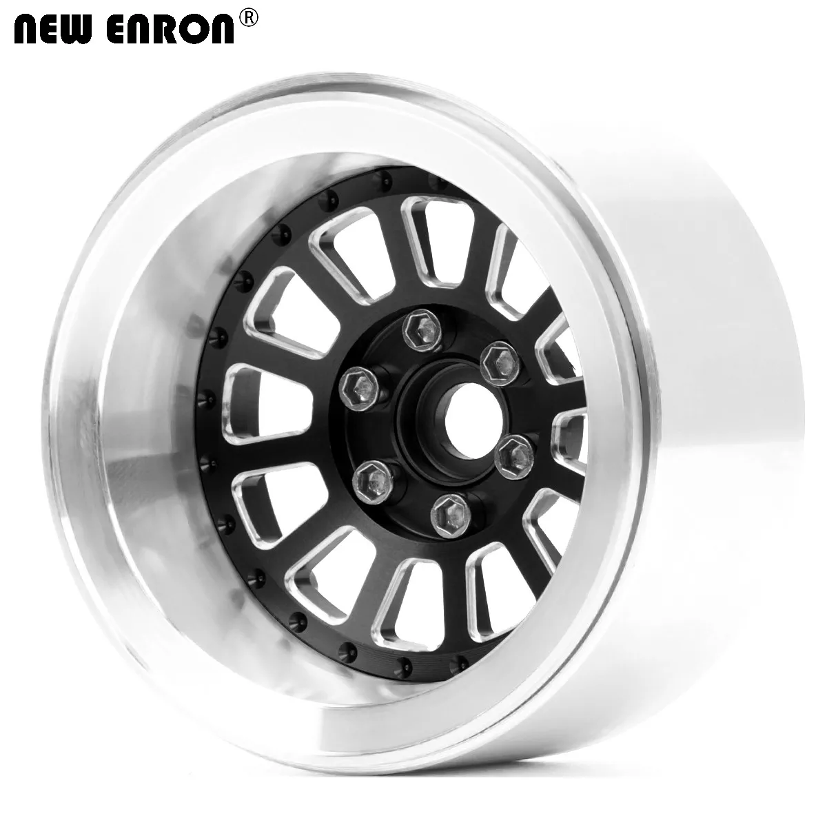 Legierung CNC -10MM Offset Felge 2,2" für RC Auto 12mm Hex Crawler Reifen 1/10 Axial SCX10 II 90046 TRAXXAS TRX4 TRX6 KM