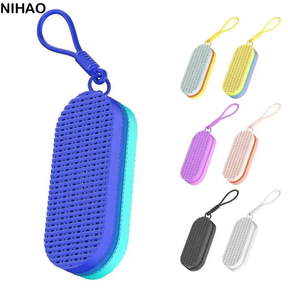 

Silicone Swimming Goggles Case Breathable Soft Glasses Storage Box with Handle Drain Hole Sunglasses Organizer