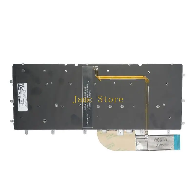 LX0B Ersatztastatur mit schwarzer Kante für für XPS 13 7000 Laptop