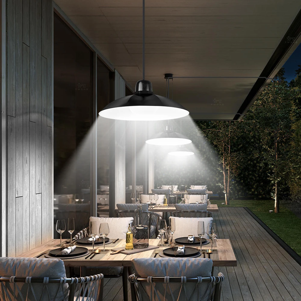 3M Cable Garden Lights Outdoor Solar 6500K Lamp with Motion Sensor 8-12H Runtime Super Bright Chandelier Street wall Led lamp image 6