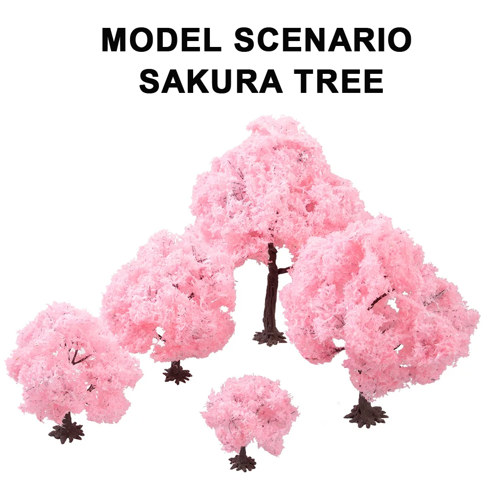 Miniature Wire Trees 9.5cm-28.5cm Simulation Plants for DIY Model Making/Railway Train/Architecture Building Layout/Diorama 1pc