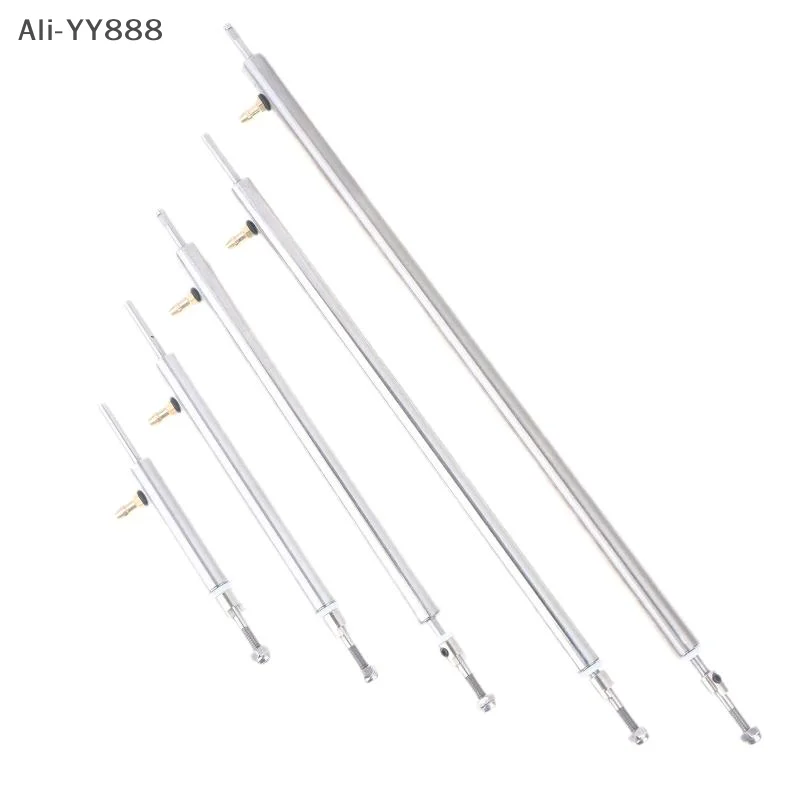 L10/15/20/25/30 سنتيمتر طول مواسير الصلب غير القابل للصدأ مع فوهة الشحوم 4 مللي متر قارب رمح ل RC قارب سباق كهربائي #1