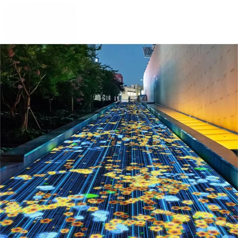 Direct From Factory Interactive Indoor Activity Equipment Jumping Game with Floor Projection for Entertainment & Advertising