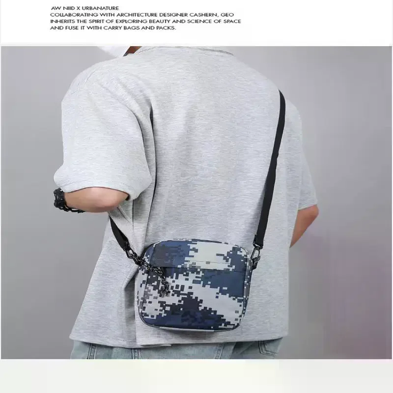 Mobile Phone Bag All-match Street Hip Hop Shoulder Slung Mobile Phone For Teenagers Japanese Classic Small Bag Magazine