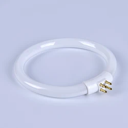 1PC 1W T4 Round Annular Tubes Anti-four-pin Lamps Bulb With 4 Pins Fluorescent Ring Lamp White Tube