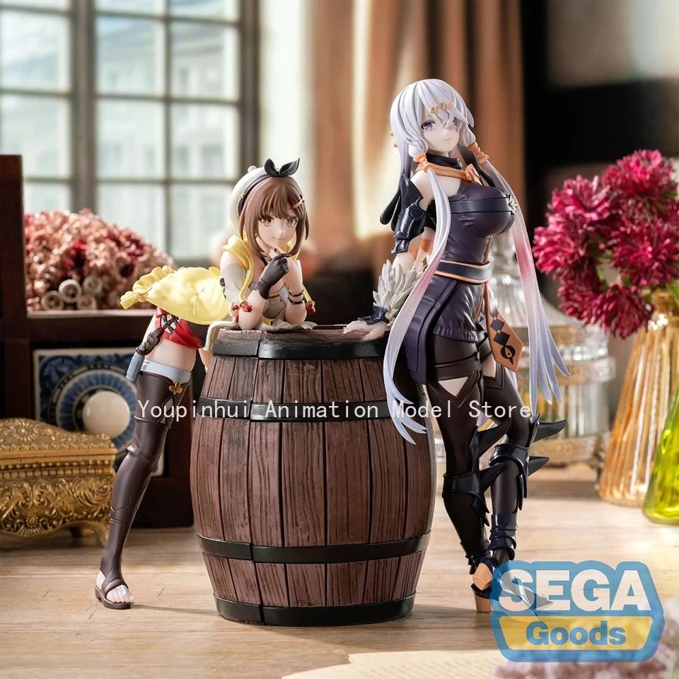 Original SEGA Luminasta Atelier Ryza: siempre oscuridad el escondite secreto Reisalin Stout Lila Decyrus figura de acción de PVC