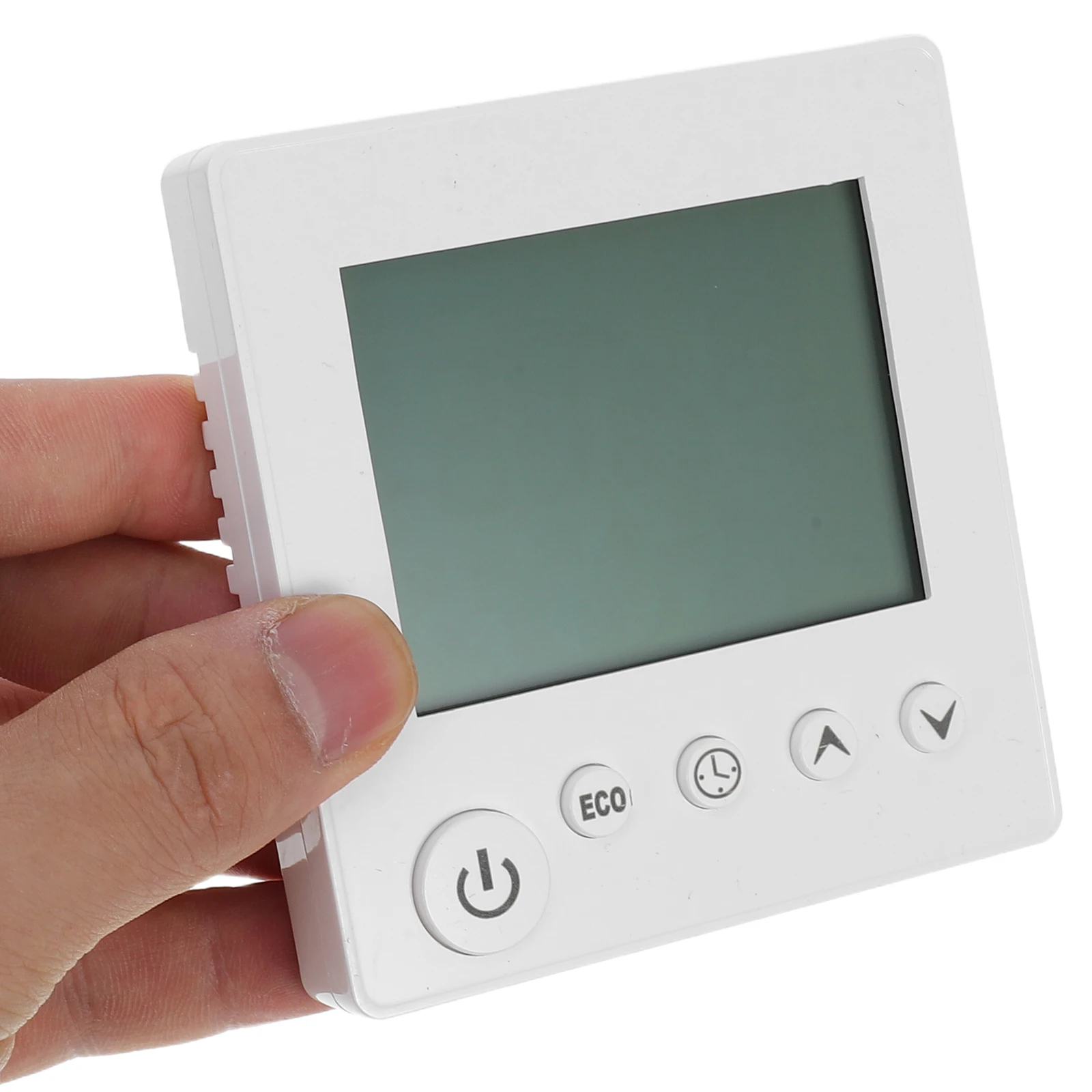 High Power Electric Floor Heating Thermostat Smart Timing LCD Screen Wall Mount Interlinking Digital Control System