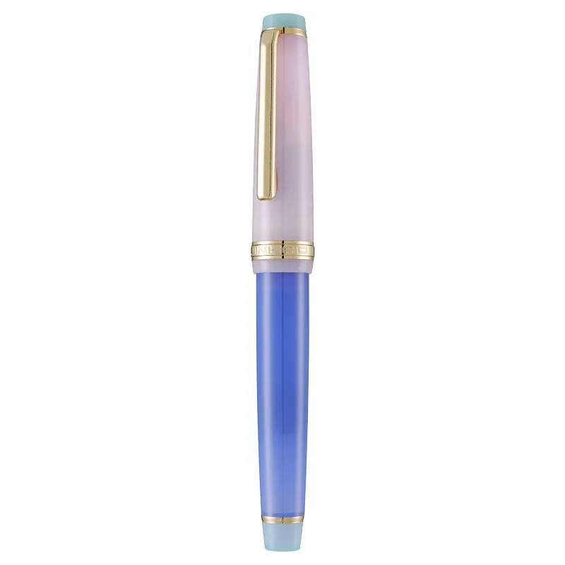 

Limited Customized Jinhao 82 Fountain Pen Bright Moon Snow Acrylic EF/F/M/Bent Nib Gold Trim with Converter Writing Pen