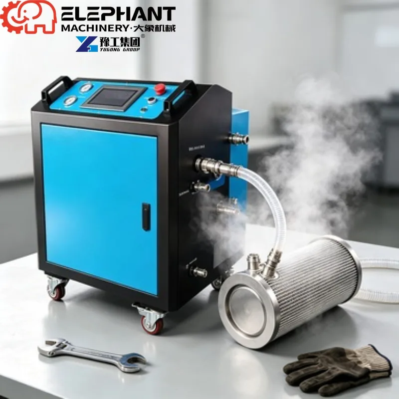 YG DPF Cleaning Machine, Rubber Sealing Joint Design for Non-disassembly Diesel Particulate Filter Repair and Maintenance