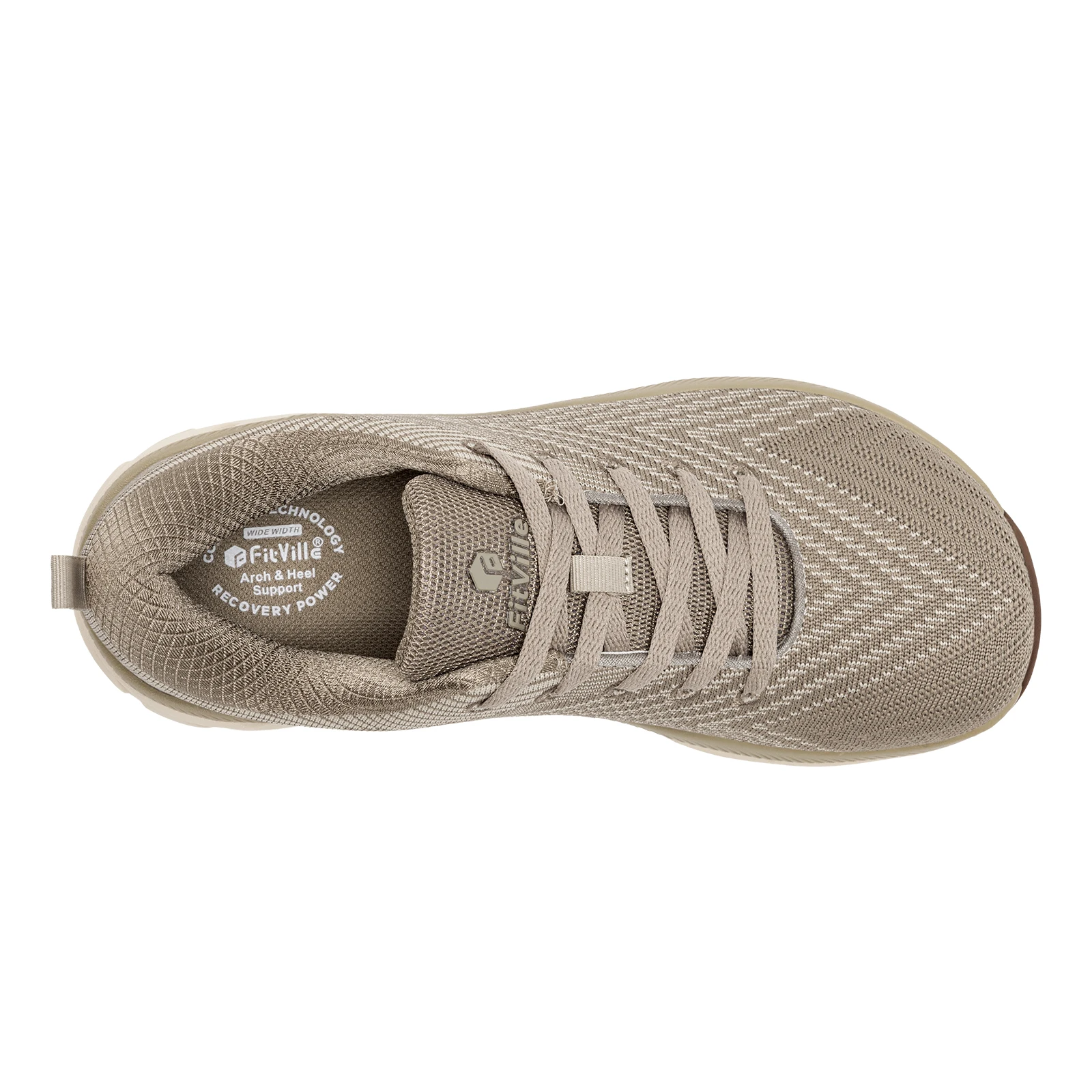 FitVille Herren-Sneaker mit weitem Schnitt, leichte Turnschuhe – Detail 16